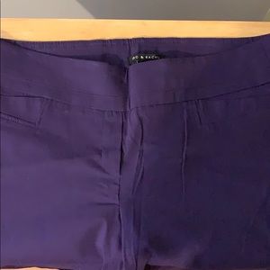 Purple Zac and Rachel stretch pants size 14